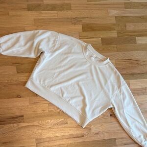 Lululemon Athletica White Sweatshirt